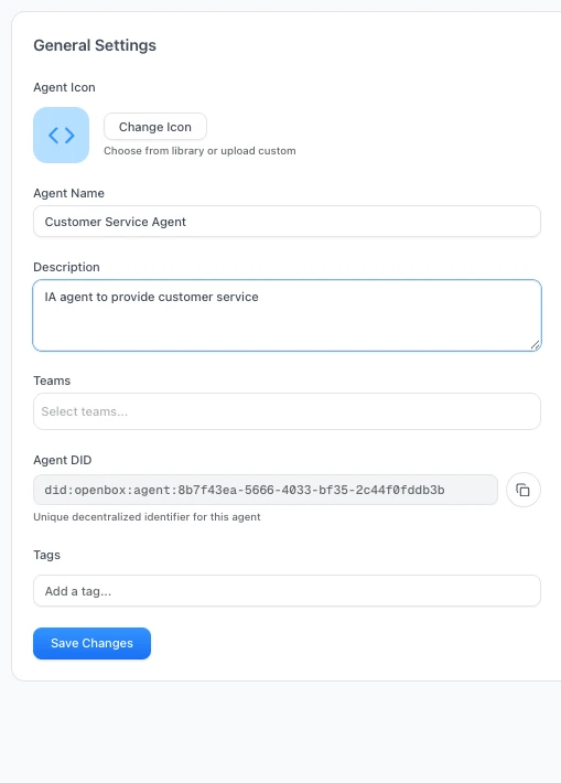 General Settings